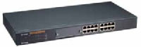 D-link 16-port 10/100M NWay Rack Mountable, Auto-negotiation of MDI/MDIX Cross Over and IEEE 802.3x Flow Control (DES-1016R+)